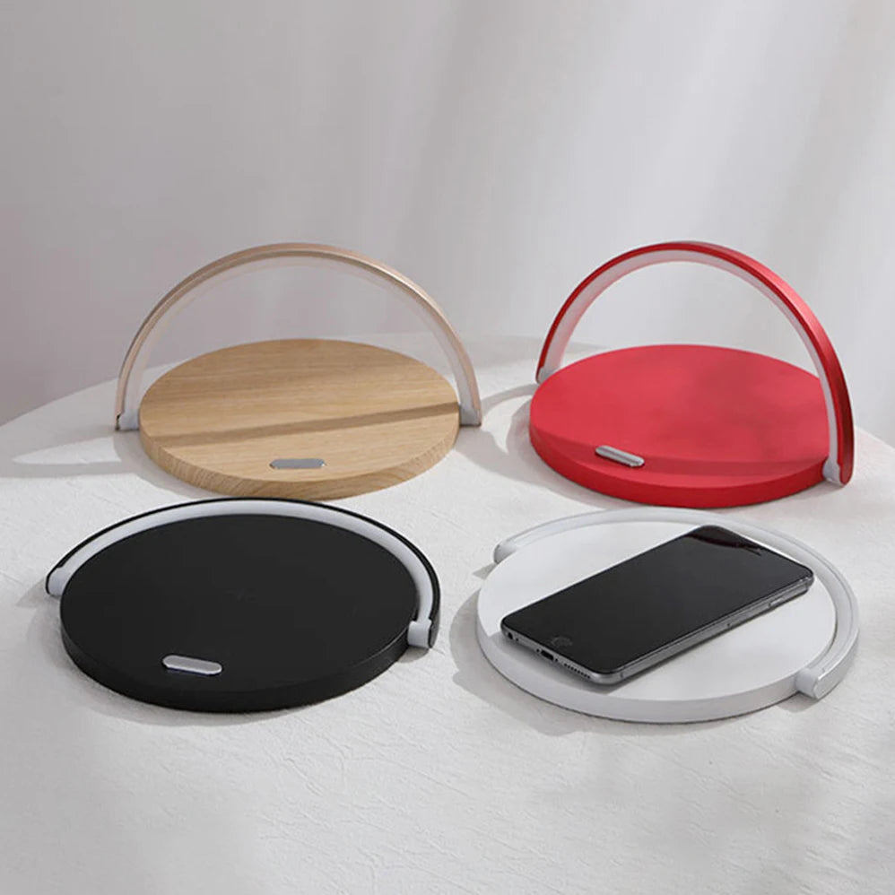 QI Wireless Charger Lamp